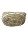 Altuzarra Beige & White Raffia Leather Trim Braided Handle Beach Bag Bag Beige & White / Large