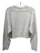 Loulou Studio Size XS Off White Wool & Cashmere Ribbed Neck Long Sleeve Sweater Off White / XS