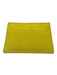 Loewe Yellow Pebble Leather Embellished Card Holder Wallets Yellow