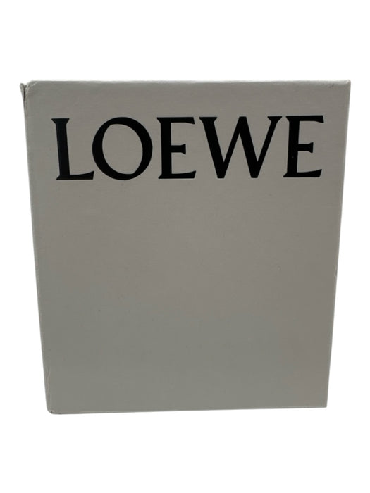 Loewe Yellow Pebble Leather Embellished Card Holder Wallets Yellow