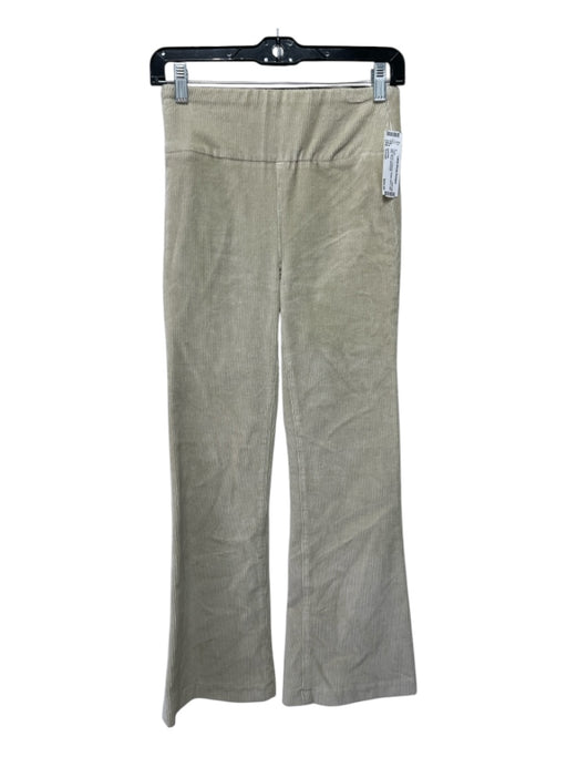 SPRWMN Size Small Sage green Corduroy Elastic Band High Rise Flare Pants Sage green / Small