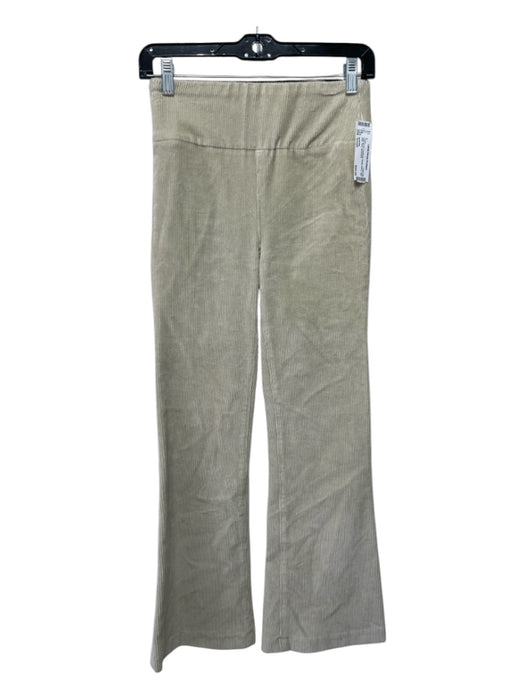 SPRWMN Size Small Sage green Corduroy Elastic Band High Rise Flare Pants Sage green / Small