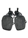 Reformation Shoe Size 8.5 Black Leather Square Toe Kitten Heel Slingback Sandals Black / 8.5