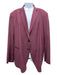 Armani Red Wool Blend Solid 2 Button Men's Blazer 58