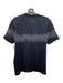 Prada Size S Gray & Black Wool Harringbone Gradient Crew Men's Short Sleeve Gray & Black / S