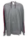 Justcavalli Size L Gray & Red Cotton Hoodie Men's Jacket Gray & Red / L