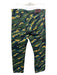 Dries Van Noten Size Est M Green & Multi Cotton Abstract Button Fly Men's Pants Green & Multi / Est M