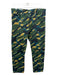 Dries Van Noten Size Est M Green & Multi Cotton Abstract Button Fly Men's Pants Green & Multi / Est M