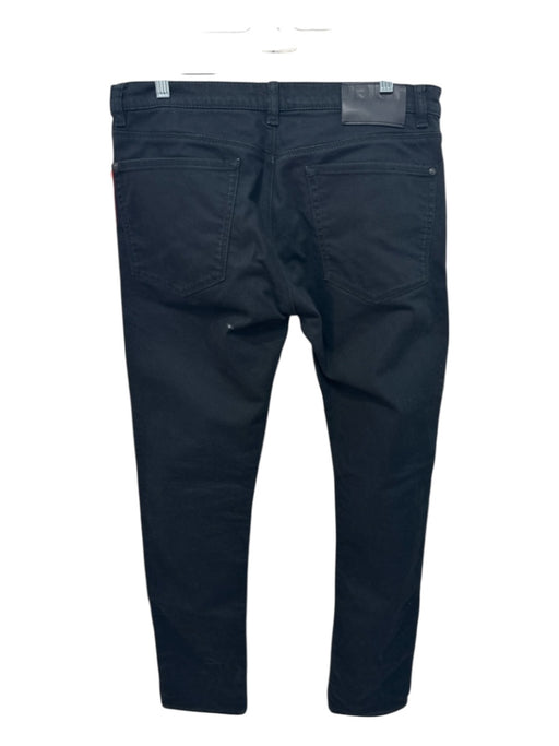 Hugo Boss Size 34 Black Cotton Blend Solid Jean Men's Pants Black / 34