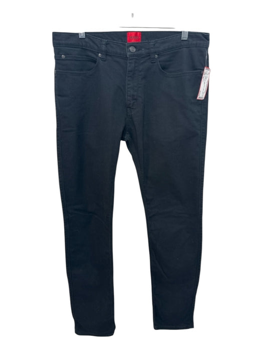 Hugo Boss Size 34 Black Cotton Blend Solid Jean Men's Pants Black / 34