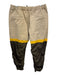 Dsquared Size 48 Beige & Green Cotton Blend Solid Jogger Waist Band Men's Pants Beige & Green / 48