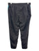 Versace Couture Size S Black & Blue Synthetic Solid Jogger Athleisure Pants Black & Blue / S