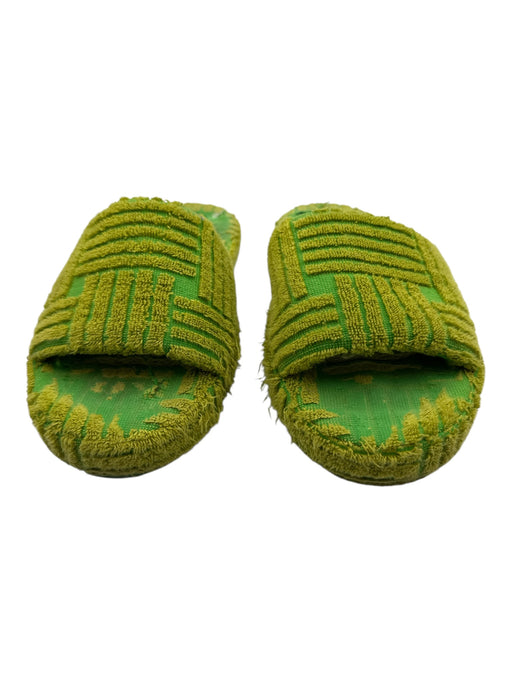 Bottega Veneta Shoe Size 45 AS IS Green Synthetic logo Slide Men's Shoes Green / 45