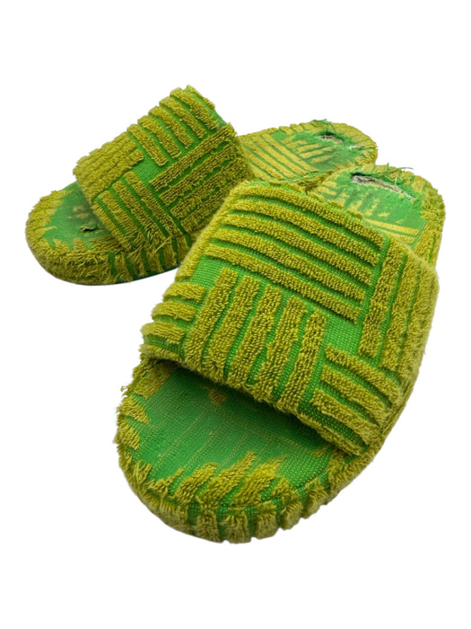 Bottega Veneta Shoe Size 45 AS IS Green Synthetic logo Slide Men's Shoes Green / 45