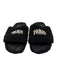 Balenciaga Shoe Size Est 12 AS IS Black Synthetic logo Slide Men's Shoes Black / Est 12