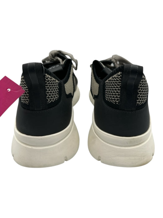 Bally Shoe Size 12 Like New Black & Gray Synthetic Woven Sneaker Men's Shoes Black & Gray / 12