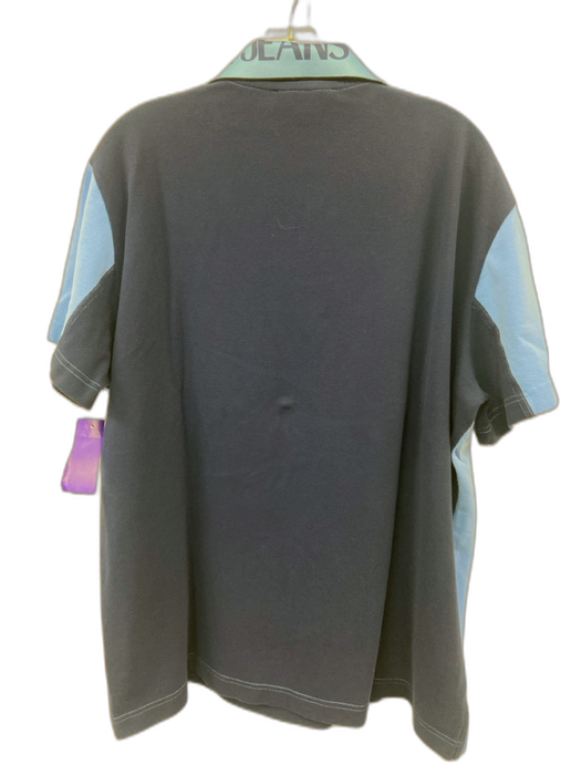 Versace Jeans Co. Size XL Blue & Light Blue Cotton Polo Men's Short Sleeve Blue & Light Blue / XL