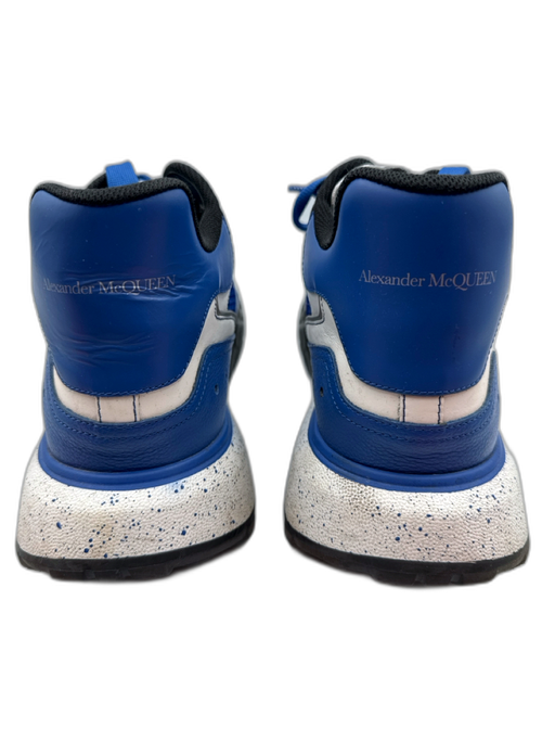 Alexander McQueen Shoe Size 45 AS IS Blue, Black & White Synthetic Men's Shoes Blue, Black & White / 45