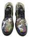 Mihara Yasuhiro Shoe Size 12 Green & Brown Leather Camo Floral Men's Shoes Green & Brown / 12
