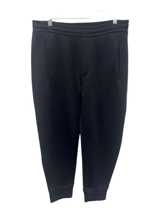 Emporio Armani Size M Navy Blue Polyamide Solid Sweatpant Men's Pants Navy Blue / M