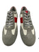 Emporio Armani Shoe Size 8 Gray, Red & White Synthetic Low Top Men's Shoes Gray, Red & White / 8