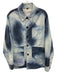 Alexander McQueen Size S Blue & Light Blue Cotton Button Down Long Sleeve Shirt Blue & Light Blue / S