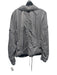 Emporio Armani Size 54 Gray & Navy Print Solid Zipper Men's Jacket Gray & Navy Print / 54