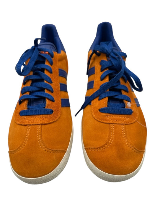 Adidas Shoe Size 10 Orange & Blue Suede Solid Sneaker Men's Shoes Orange & Blue / 10