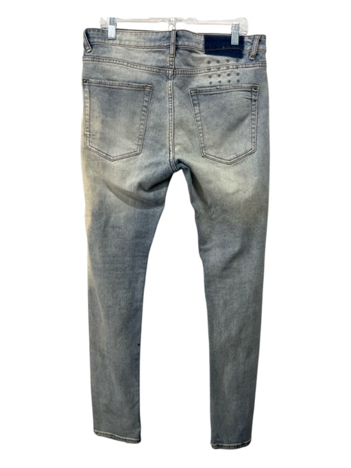 Ksubi Size 34 Light Wash Cotton Blend Distressed Jean Men's Pants Light Wash / 34