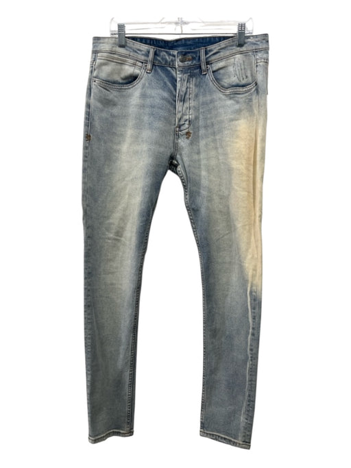 Ksubi Size 34 Light Wash Cotton Blend Distressed Jean Men's Pants Light Wash / 34