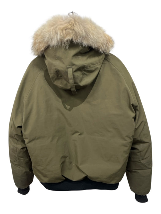 Canada Goose AS IS Size XL Green Synthetic Solid Puffer Zip Up Men's Jacket Green / XL