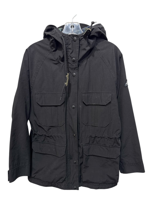 Penfield Size S Black Synthetic Solid Zip UP Windbreaker Men's Jacket Black / S