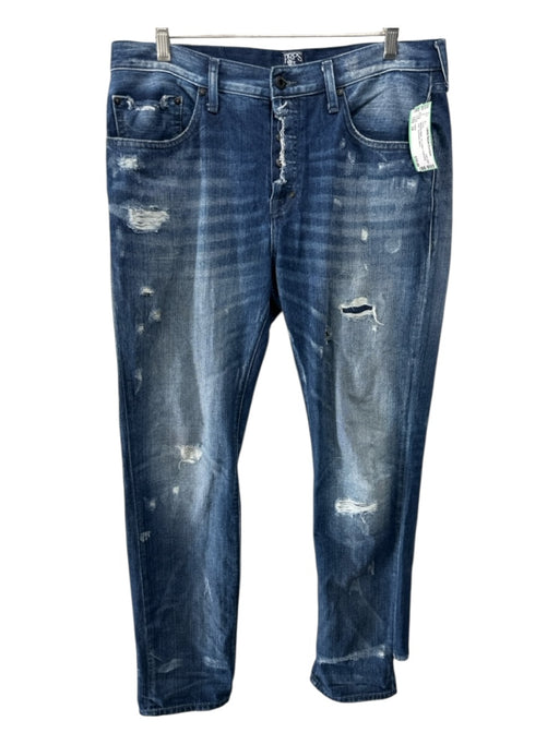 PRPS Size 34 Medium Wash Cotton Distressed Jean Men's Pants Medium Wash / 34