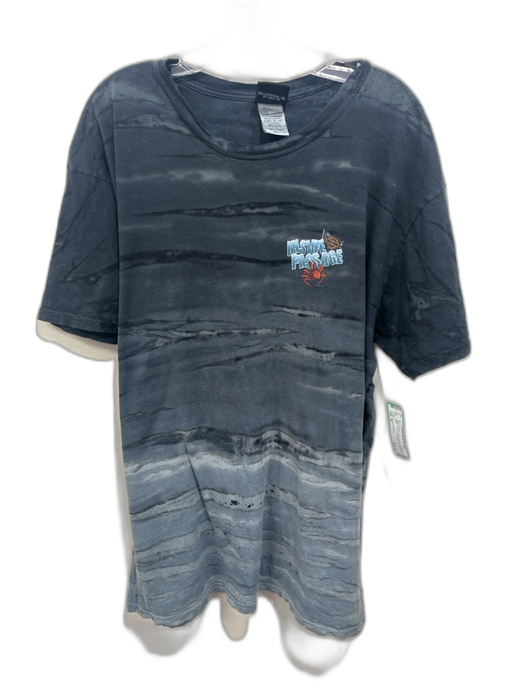 Harley Davidson Size XL Black & Gray Cotton Graphic Men's Short Sleeve Black & Gray / XL