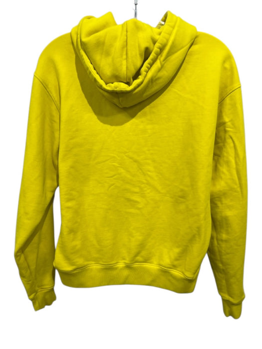 Moschino AS IS Size 38 Yellow & Multi Cotton Hoodie Men's Jacket Yellow & Multi / 38
