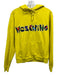 Moschino AS IS Size 38 Yellow & Multi Cotton Hoodie Men's Jacket Yellow & Multi / 38