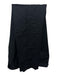 Saks Fifth Ave Black Wool Solid 2 Button Men's Suit Black / 42