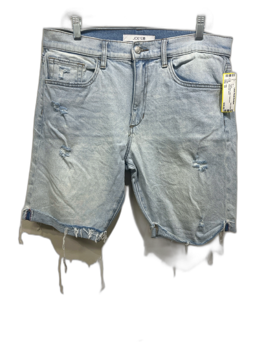 Joes Size 33 Light Wash Cotton Distressed Men's Shorts Light Wash / 33