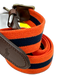 Polo Orange & Navy Men's Belt Orange & Navy