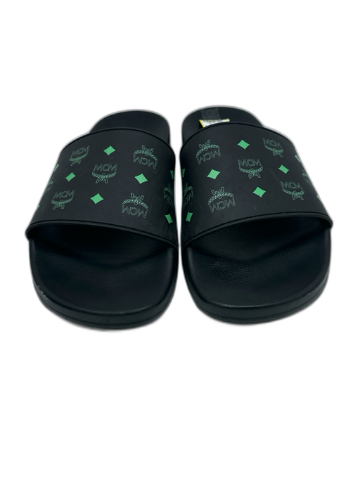 MCM Shoe Size Est 11 AS IS Black & Green Men's Shoes Black & Green / Est 11