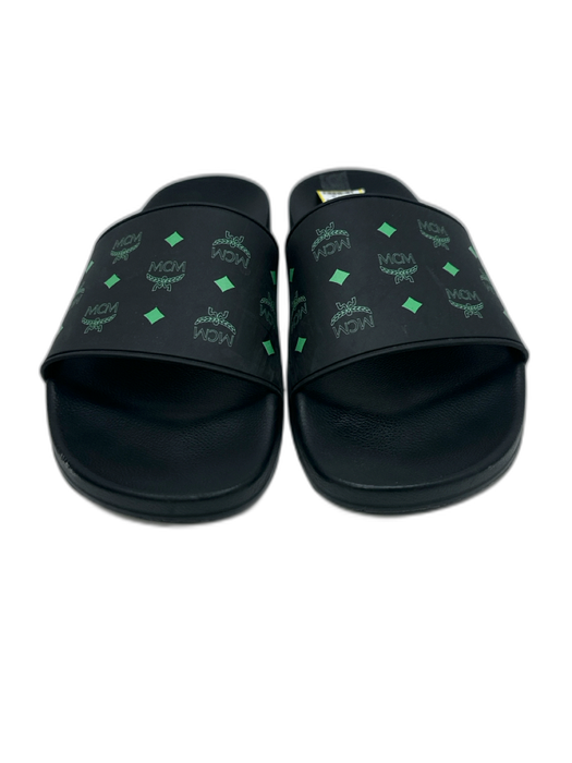 MCM Shoe Size Est 11 AS IS Black & Green Men's Shoes Black & Green / Est 11