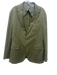 Polo Olive Green Cotton Solid 2 Button Men's Blazer Olive Green / 42R