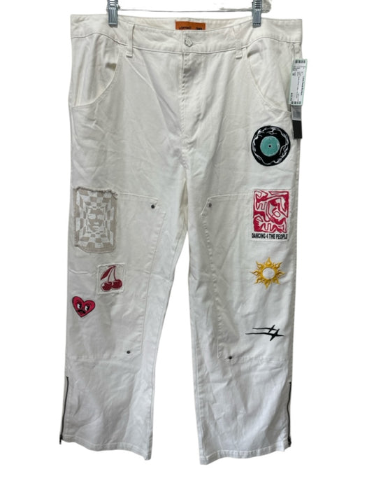 Loiter NWT Size 38 White & Multi Cotton Men's Pants White & Multi / 38