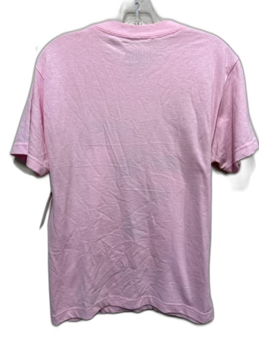 Pleasures Size S Pink & Black Cotton Graphic Men's Short Sleeve Pink & Black / S