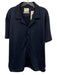 Scotch & Soda NWT Size XL Navy Blue Polyester All Over Print Polo Short Sleeve Navy Blue / XL