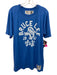 Roots of Fight NWT Size XL Blue & White Polyester Blend Graphic Short Sleeve Blue & White / XL