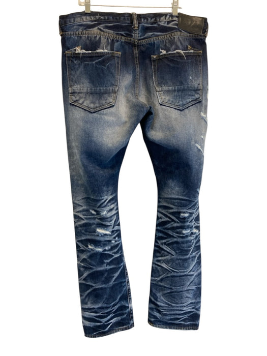 PRPS Size 38 Dark Wash Cotton Distressed Slim Men's Pants Dark Wash / 38