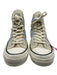 Converse Shoe Size 9.5 Beige & Blue Print Leather Floral Sneaker Men's Shoes Beige & Blue Print / 9.5