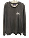 Patagonia Size XL Dark Gray Cotton Blend Fish Sweatshirt Crew Long Sleeve Shirt Dark Gray / XL