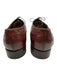 Santoni Shoe Size 13 Dark Brown Leather Broguing Dress Wingtip Men's Shoes Dark Brown / 13